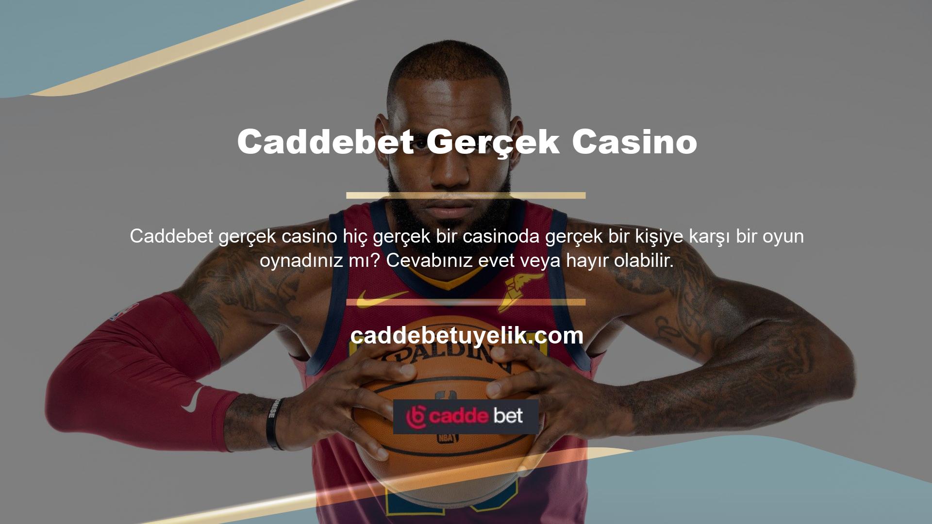 Canlı bir atmosfere sahip en iyi canlı casino yepyeni bir web sitesinde